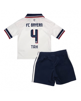 Bayern Munich Jonathan Tah #4 Maglia Gara Trasferta Repliche 2026-27 Bambino Maniche Corte